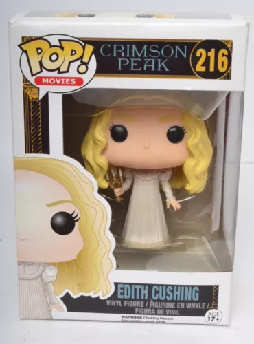 Funko Pop 'Movies' EDITH CUSHING Vinyl Figure #216 'Crimson Peak' New NRFB Vault