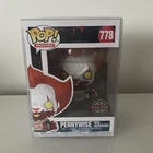 Funko Pop Movies It Chapter Two Pennywise with Skateboard #778 + Pop Protector