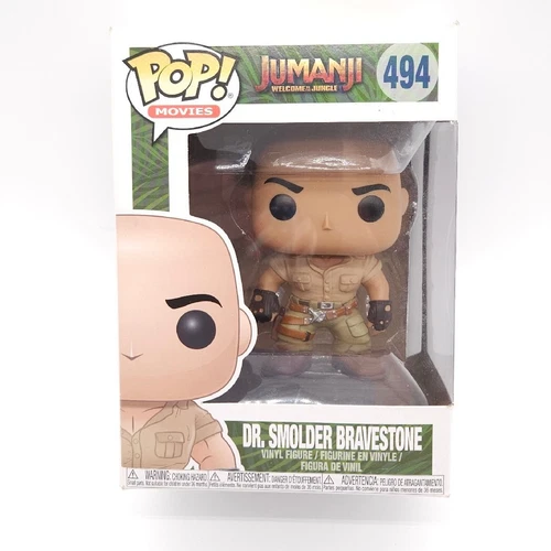 Funko Pop! Movies Jumanji Dr. Smolder Bravestone #494 Vinyl Figure Toy 2017