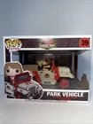 Funko Pop Movies Jurassic Park 25th Anniversary Park Vehicle with Ellie Sattler