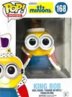 Funko Pop! Movies KING BOB #168 Minions Despicable Me - Vaulted