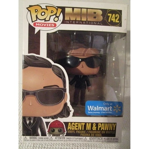 Funko Pop! Movies MIB International ~ Agent M & Pawny #742 ~ Walmart Exclusive