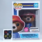 Funko Pop! Movies Paddington with Suitcase Flocked Amazon Exclusive #1435