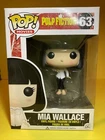 Funko Pop! Movies Pulp Fiction Mia Wallace #63 Rare Vaulted