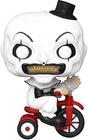 FUNKO POP! Movies: Terrifier - Art the Clown with Bike [New Toy] Vinyl Figure