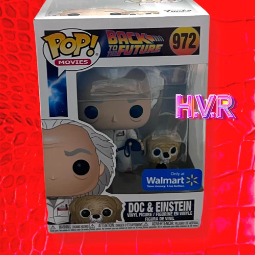 Funko Pop! Movies/Back to the Future/ Doc & Einstein/#972/ Walmart (Exclusive)..