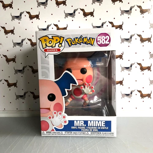 Funko Pop! Mr Mime #582 Pokemon Official Pop! Games - Collectable NEW AND SEALED