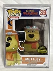 Funko Pop! Muttley #39 w/hard Stack Gemini Flocked Wacky Races Hanna Barbera New