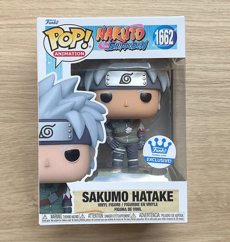 Funko Pop Naruto Shippuden Sakumo Hatake #1662 + Free Protector