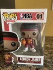 Funko Pop NBA: Cleveland Cavaliers - Lebron James #01 Miami Heat Box Error