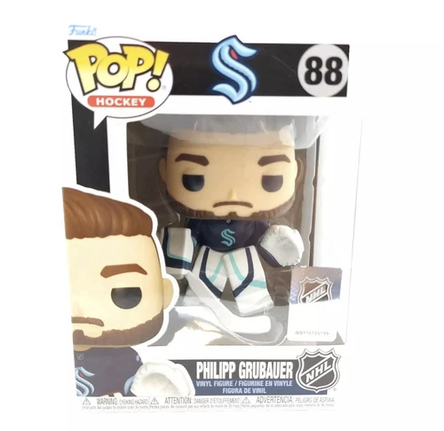 Funko Pop! NHL Hockey Philipp Grubauer Seattle Kraken Figure #88 Home -NEW