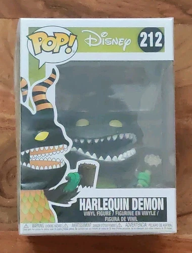 Funko Pop Nightmare Before Christmas HARLEQUIN DEMON #212 MIB COLLECTOR GRADE