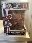 Funko Pop! Nightmare Foxy #214 Five Nights at Freddy's Collectible Figure