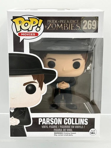Funko Pop! No. 269 Parson Collins Pride Prejudice Zombies 2016 New In Box