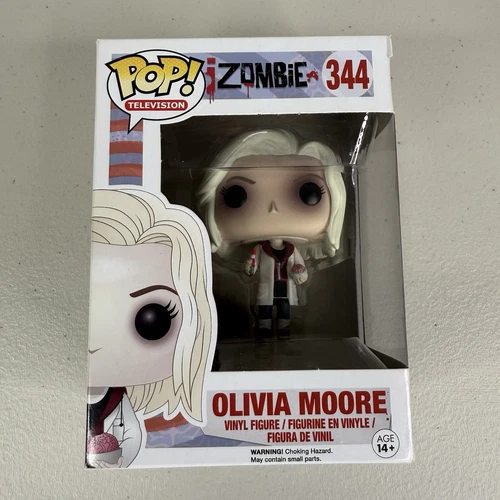 Funko Pop Olivia Moore with Brains #344 iZombie Vinyl Figure In Box Television