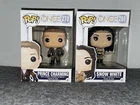 Funko Pop! Once Upon a Time Prince Charming #270 and Snow White #269-Valuted