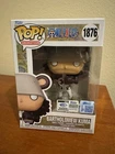 Funko Pop One Piece Bartholomew Kuma WonderCon 2025 Official Sticker & Protector