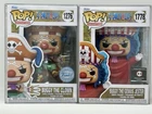 Funko Pop! One Piece: Buggy The Clown 1276 and Buggy the Genius Jester 1778