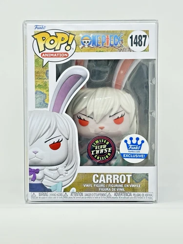 Funko Pop! One Piece - Carrot - Funko (Exclusive) #1487 CHASE GITD w/Protector
