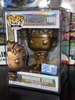Funko POP! One Piece Plus Roronoa Zoro Bronze Statue Figure #1901 W Hard Stack