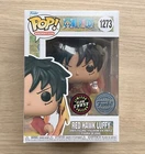 Funko Pop One Piece Red Hawk Luffy GITD CHASE #1273 + Free Protector