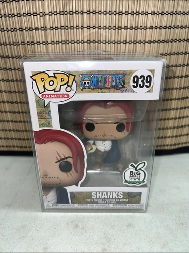 Funko Pop! One Piece Shanks #939 Big Apple Vinyl Figure W/Protector
