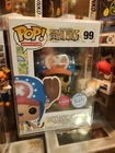 Funko Pop! One Piece - Tony Tony Chopper (Flocked) #99 Special w/ Protector