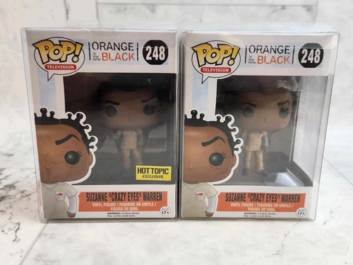Funko Pop! Orange is the New Black Suzanne "Crazy Eyes" Warren #248 HT & origina