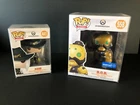 Funko POP! Overwatch Ashe (441) and B.O.B. (558) Gold Walmart Exclusive