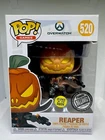 Funko Pop OVERWATCH REAPER GLOWS IN THE DARK #520 2019 Vaulted W/Pop Protector🔥