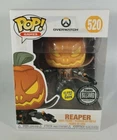 Funko Pop! Overwatch Reaper Pumpkin Glow in The Dark Exclusive Blizzard #520