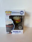 Funko Pop! Overwatch Soldier 76 #96 Gold Skin Blizzard Figure with Protector
