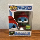 Funko Pop! Papa Smurf #1525 2024 SDCC Summer Shared Convention Exclusive In Hand