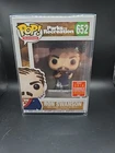 Funko POP! Parks & Recreation 2018 Summer Con Ron Swanson 652 W/ Ecotek Sleeve!
