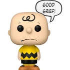 Funko Pop! Peanuts Charlie Brown Good Grief #1677 Vinyl Figure IN STOCK
