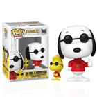 Funko Pop! Peanuts Joe Cool and Woodstock 1680 Vinyl Figure with Case
