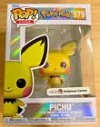 Funko Pop! Pichu Pearlescent 579 Pokemon Center Exclusive - Sealed 🇺🇸