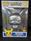 Funko POP! Pikachu Pokemon #353 Silver Metallic 10 Inch TargetCon Exclusive