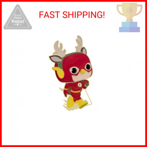 Funko Pop! Pin: DC Super Heroes Holiday - The Flash Holiday Dash
