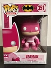 Funko Pop! (Pink) Batman Breast Cancer Awareness #351 With Protector