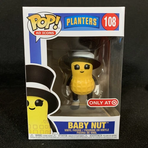 Funko Pop Planters Baby Nut! Target Exclusive Peanut Ad Icons
