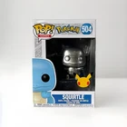 Funko POP Pokemon 504 Squirtle Exclusive Metallic Silver