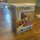 Funko Pop! Pokemon 597 Growlithe Flocked 2020 Fall Convention Limited Edition