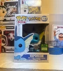 Funko Pop Pokemon 627 Vaporeon Diamond 2021 Spring Convention Limited Edition