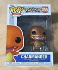 FUNKO POP POKEMON CHARMANDER 455 METALLIC SUMMER CONVENTION SDCC 2022 NO STICKER