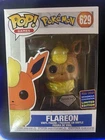 Funko Pop! Pokemon Flareon #629 Diamond 2021 Wondrous Convention