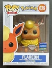 FUNKO POP POKEMON FLAREON DIAMOND # 629 WONDROUS CONVENTION