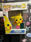 Funko Pop! Pokemon: Pikachu #553 - Waving Flocked Zavvi Exclusive
