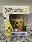 Funko Pop! Pokemon Pikachu Flocked Zavvi Exclusive W/ PROTECTOR