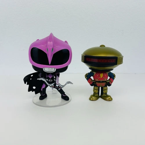 Funko Pop! Power Rangers Alpha 5 #408 Walmart & Ranger Slayer #1383 PX Previews